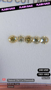 Natural Fancy Color Diamond Deal (0.55 cts)